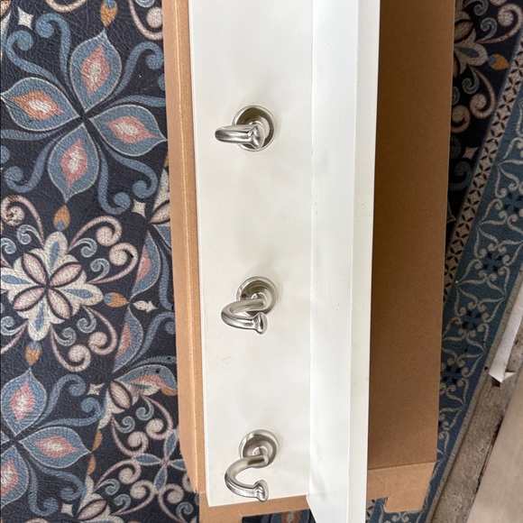 Pottery Barn White  wall Shelf 24 inch w/Picture Ledge. NWT - Picture 3 of 7